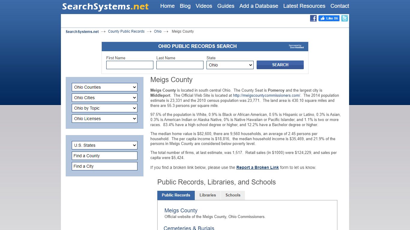 Meigs County Criminal and Public Records